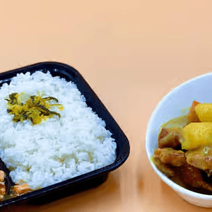B03. Japanese Curry Bento 日式咖哩豬排便當.