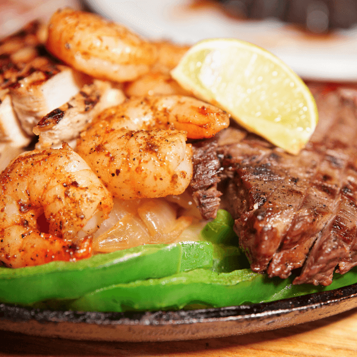 Steak, Chicken & Shrimp