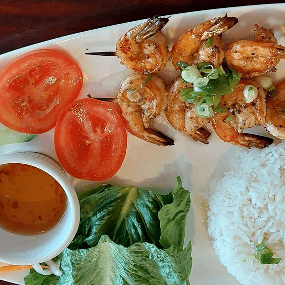 R1. Rice Grilled Shrimp(Cơm Tôm Nướng)