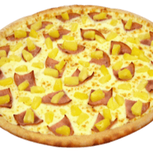 Large Piara Hawaiian Thin Crust Pizza