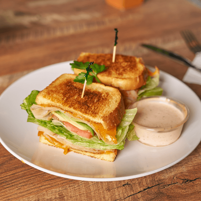 Southwest Grilled Turkey Sandwich.