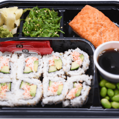Salmon Teriyaki Bento