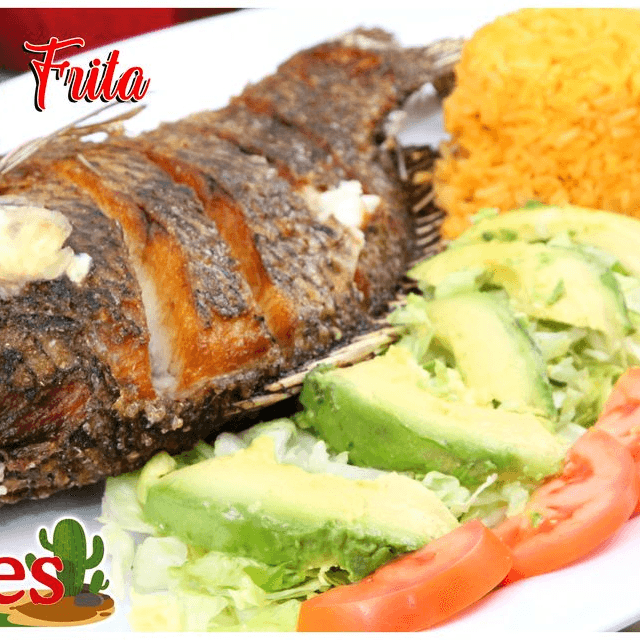 Mojarra Frita / Fried Sea Bream.