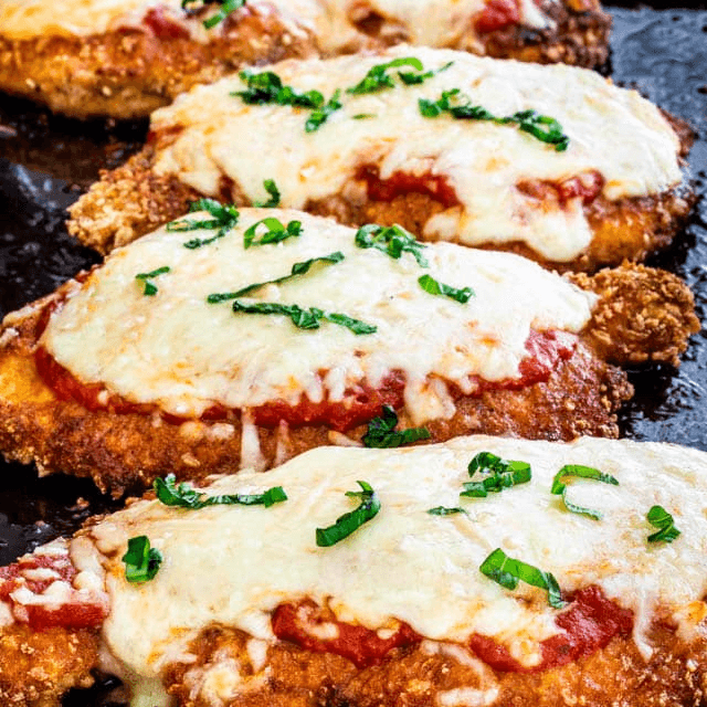 Chicken Cutlet Parmigiana