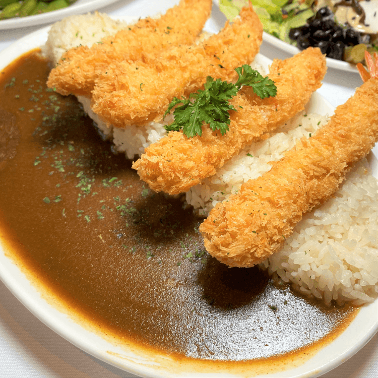 Shrimp Katsu Curry Rice