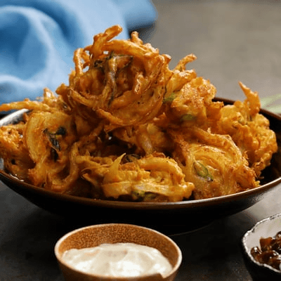 Onion Bhaji | Onion Fritters