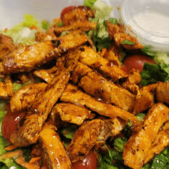 Grilled Chicken Over Salad