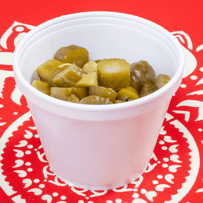 Side Pickles.