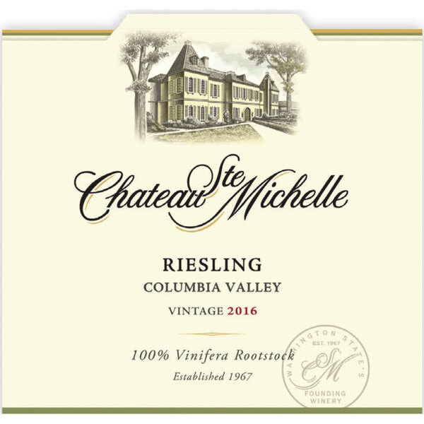 Riesling, Chateau Ste Michelle, Columbia Valley, Washington