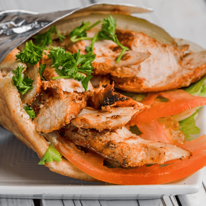 Chicken Shawarma Wrap