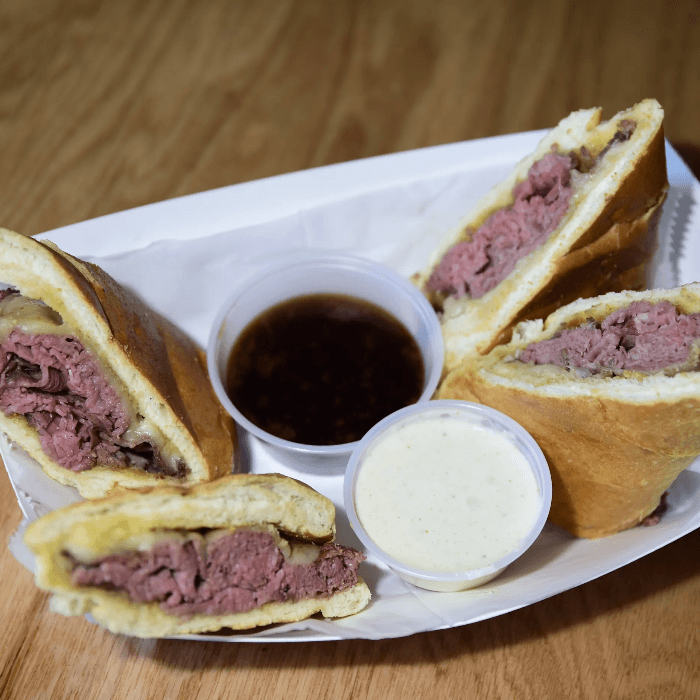 6'' Black Angus Roast Beef Au Jus Sub