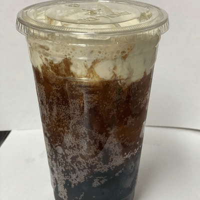 Blackberry Delight Soda.