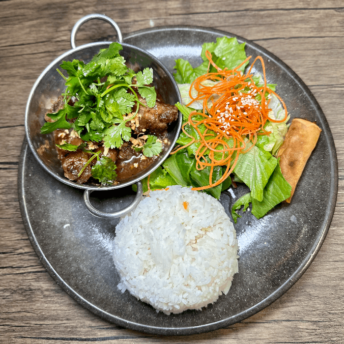 Lunch-Garlic Short Ribs.