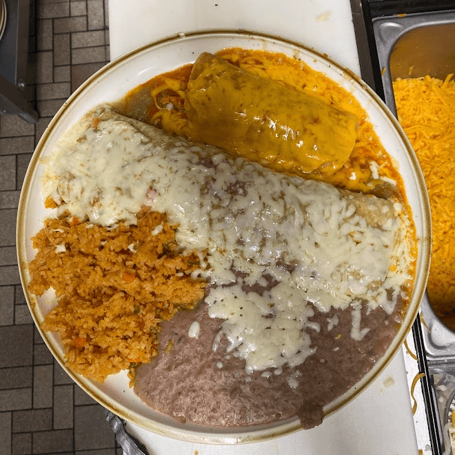 #37 Burrito & Enchilada.