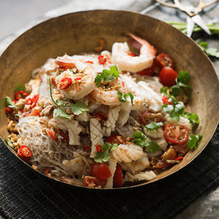 P2. Seafood Glass Noodles Salad