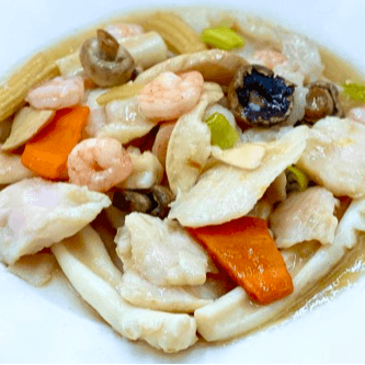 S08. Seafood Stir Fry 清炒三鮮