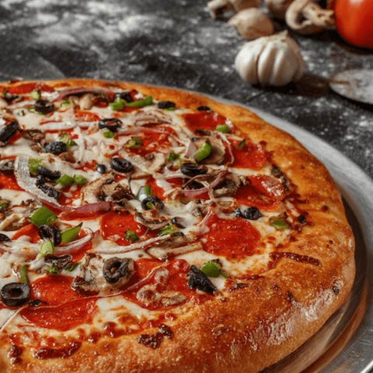 Deep Dish The Supreme Pizza (10" Medium)