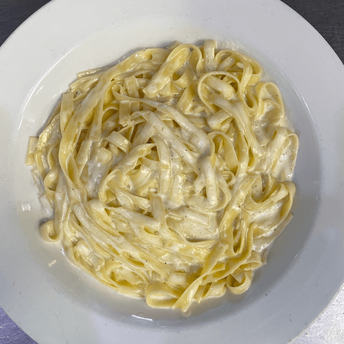 Fettucini Alfredo Pasta