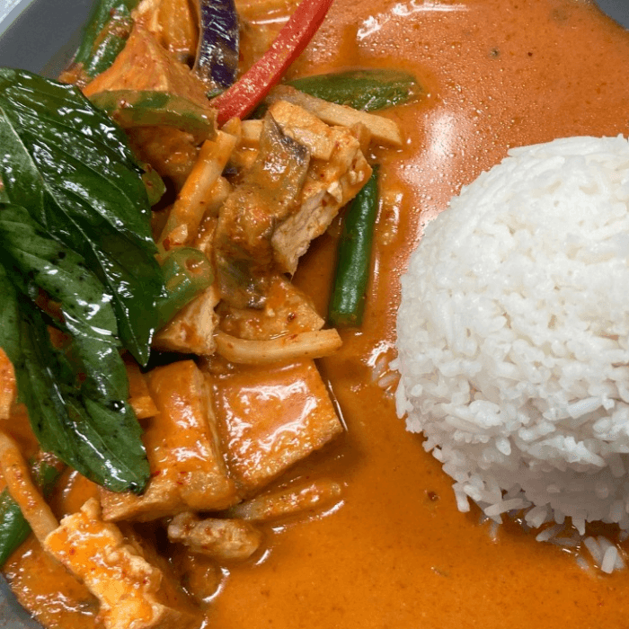 Lunch- Red Curry
