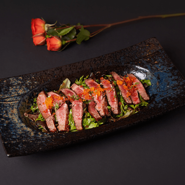 Filet Mignon Tataki.
