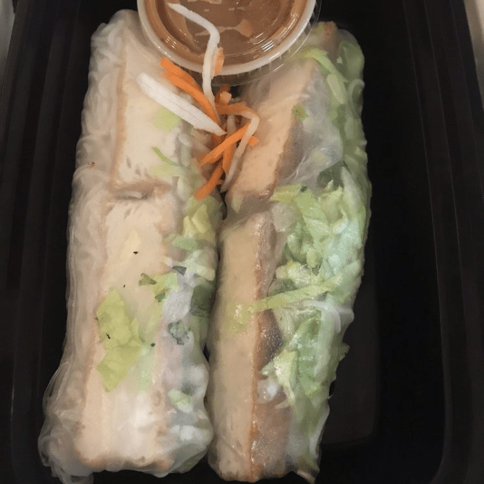 Tofu Fresh Spring Rolls