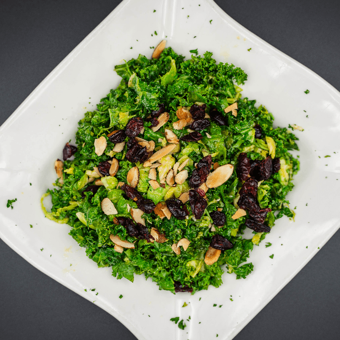 Vegan Kale & Brussels Sprouts
