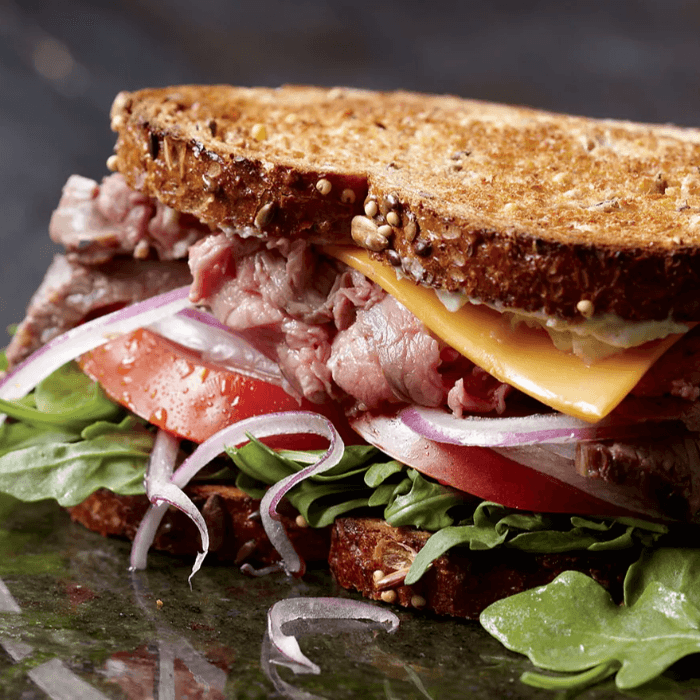 Roast Beef & Cheddar Sandwich