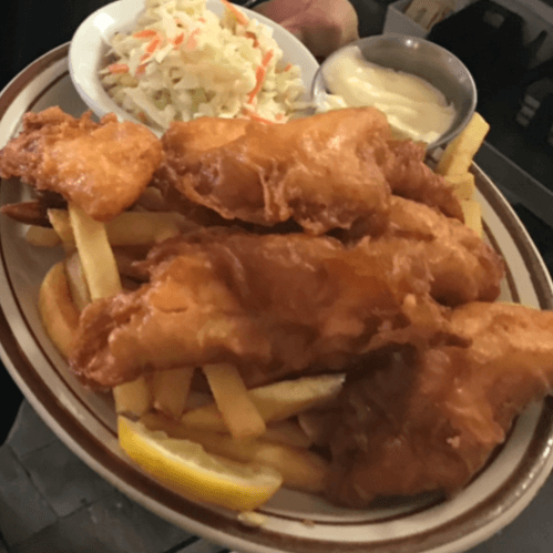 Lake Perch, Walleye or Smelt with Fries & Slaw