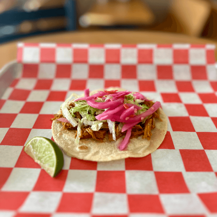 Cochinita Pibil Taco - 3 Toppings