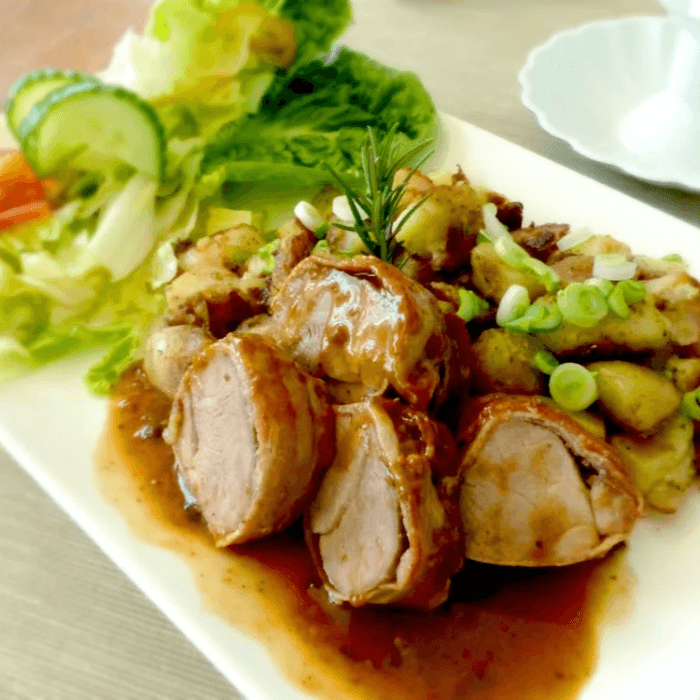 Chicken Cutlet Salad