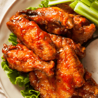 BBQ Wings.