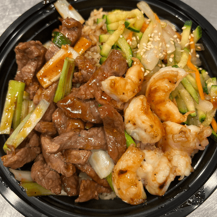 Hibachi Beef & Shrimp Combo (FT)