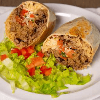 Ground Beef Burritos.