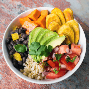 Vegan Cuban Bowl.