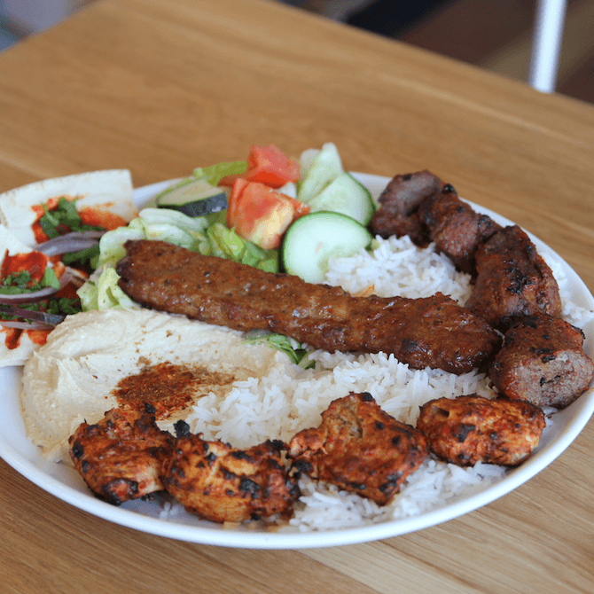 Protein Combo Plate.