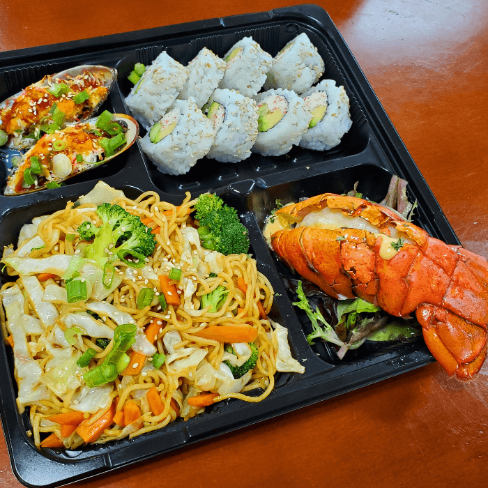 Delish Family Value Combo Bento with Lobster Tail