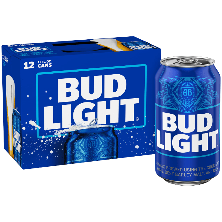 Bud Light Lager Cans (12 Oz X 12 Ct)