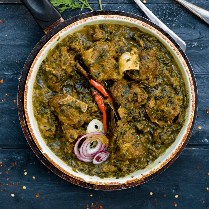 Lamb Saagwala