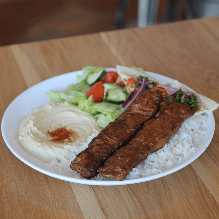 Lula Kabob Plate.