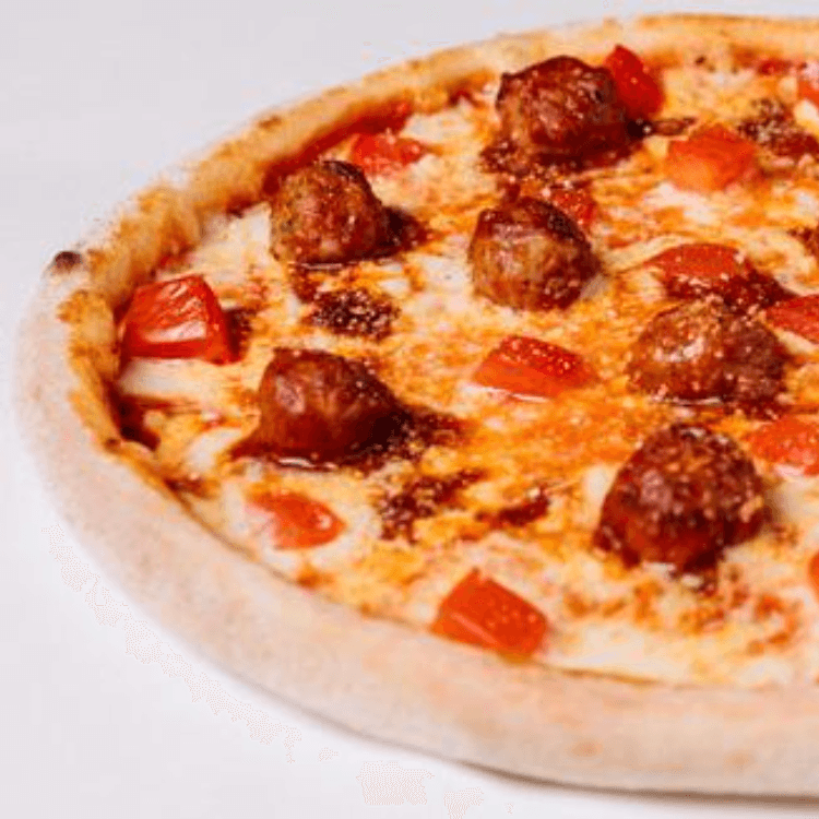 Meatballs Pizza (Medium)