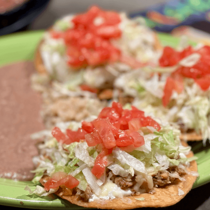 Salsaria's Signature Tostada Dinner-Chicken