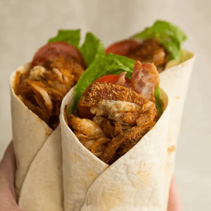 Fried Chicken Wrap