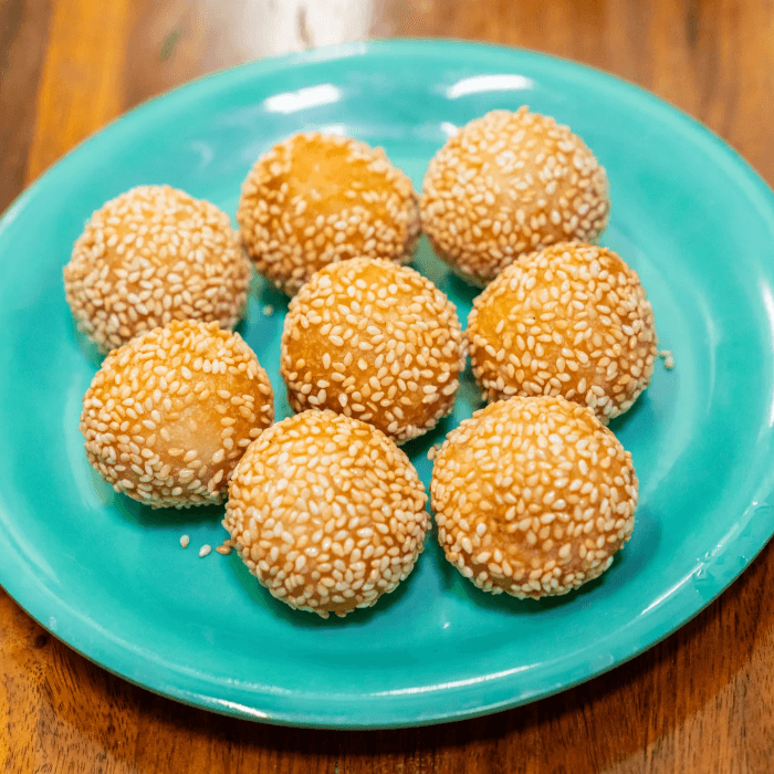 Sesame Rice Balls / Bánh Cam
