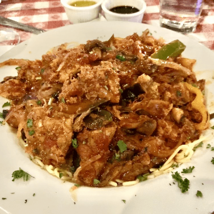 Eggplant Cacciatore