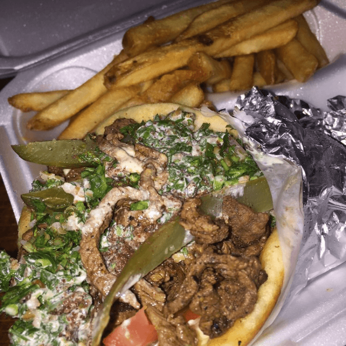 Beef Shawarma Combo.