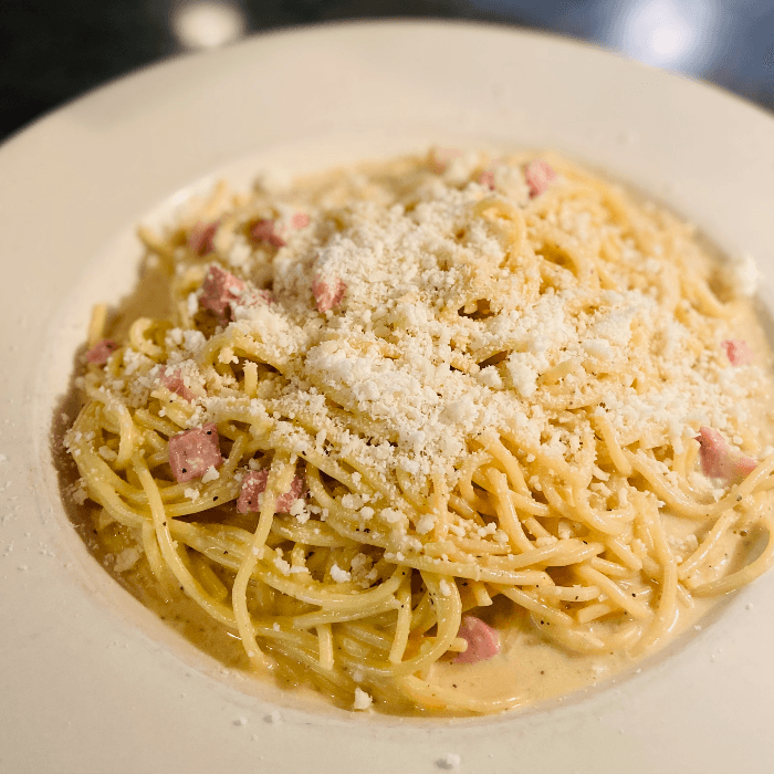 Spaghetti Alla Carbonara Pasta