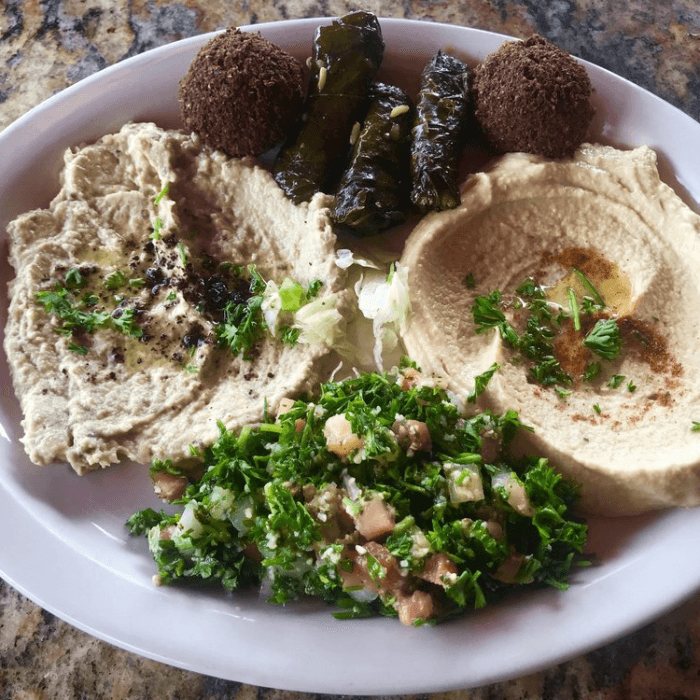 Vegetarian Platter.