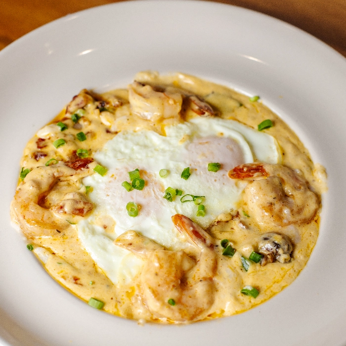 Cajun Shrimp & Jalapeno Cheddar Grits