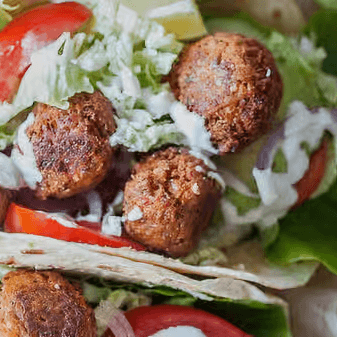Falafel Tacos.