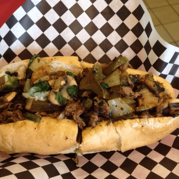Spinach Premium Cheesesteak.
